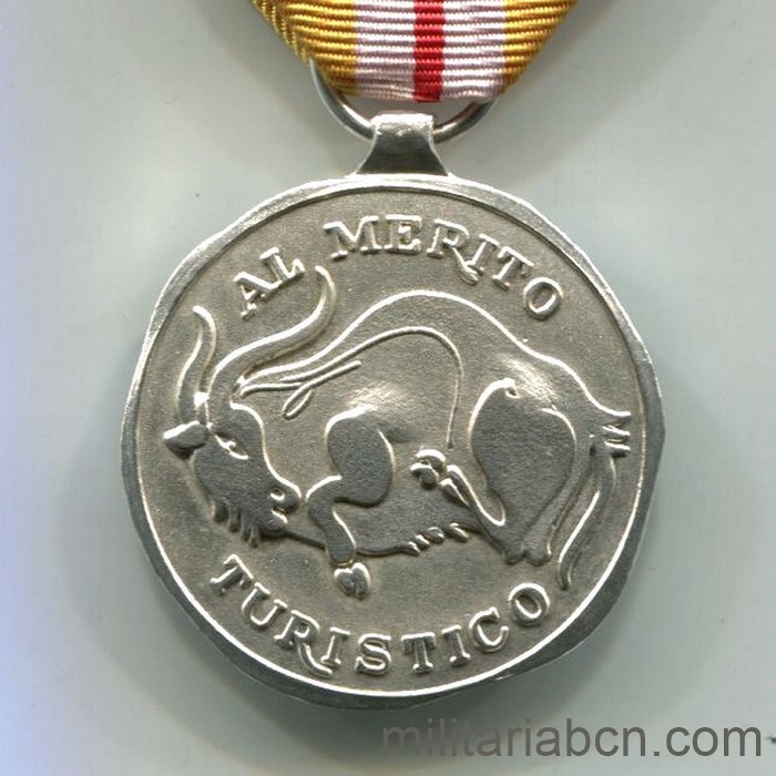 Medalla al Mérito Turístico. Categoría plata. Época Juan Carlos I