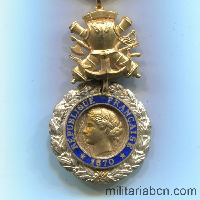 Francia. Medalla Militar. Modelo 1870