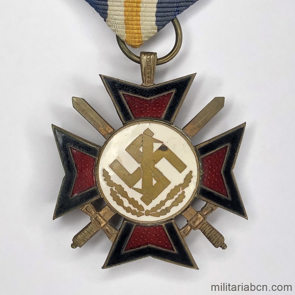 Paises Bajos. Cruz de Mussert. Creada en 1941 para los Voluntarios del NSB Holandés en las SS