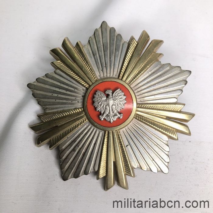 República Popular de Polonia. Orden del Mérito de la República Popular. Placa Gran Cruz