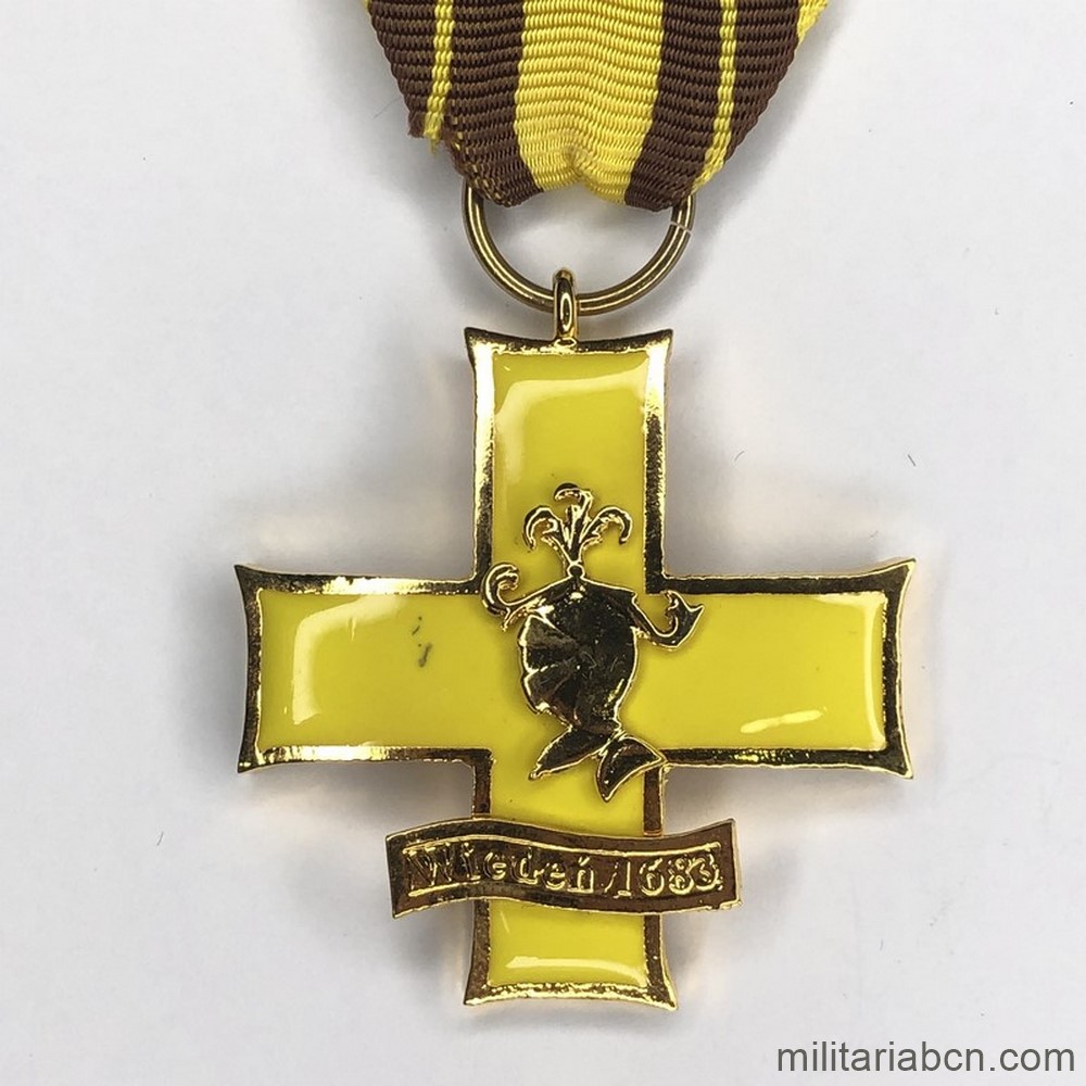 Polonia. Medalla de 314 años de la Victoria en Viena de John III. Movimiento Monárquico Polaco