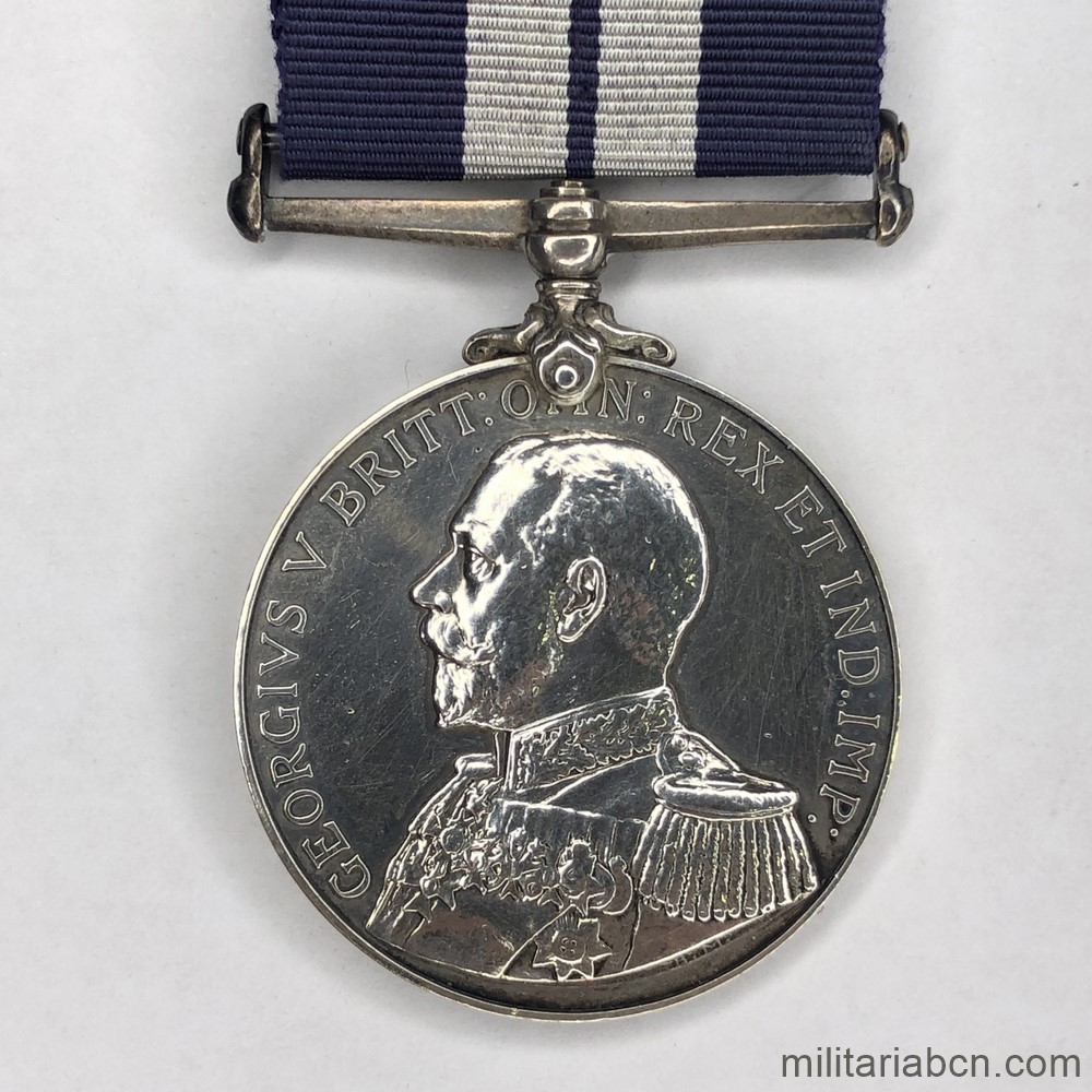 Reino Unido. Distinguished Service Medal (DSM) a George Boon en 1916
