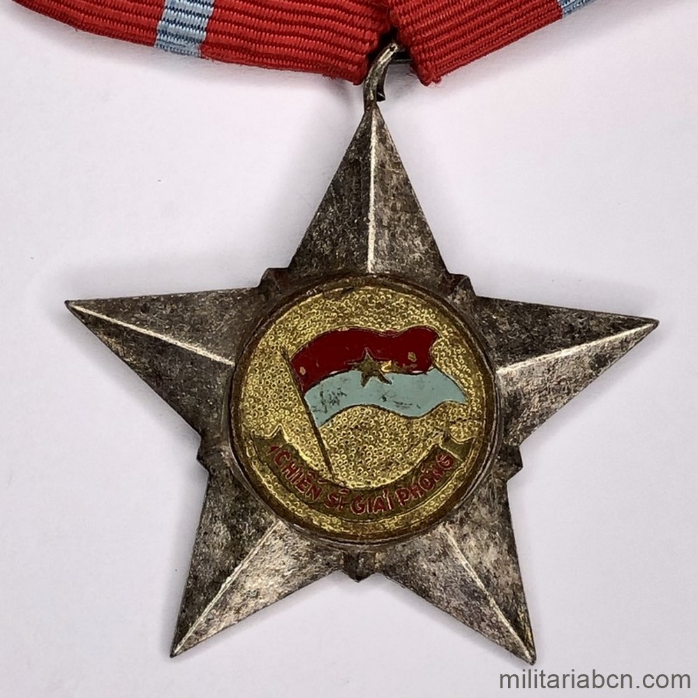 República Democrática de Vietnam del Norte. Orden del Soldado de la Liberación. 1er Modelo. 1ª Clase