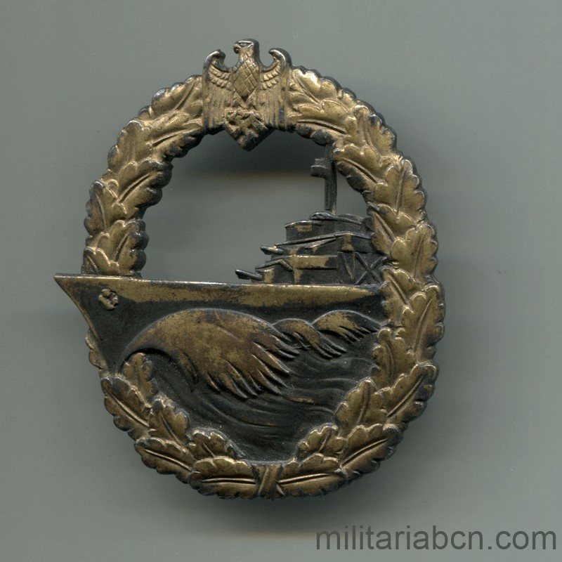 Alemania III Reich. Kriegsmarine. Placa de Destructores