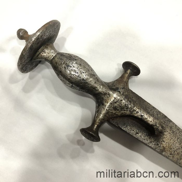 Talwar o Tulwar ceremonial indio del Rajasthan