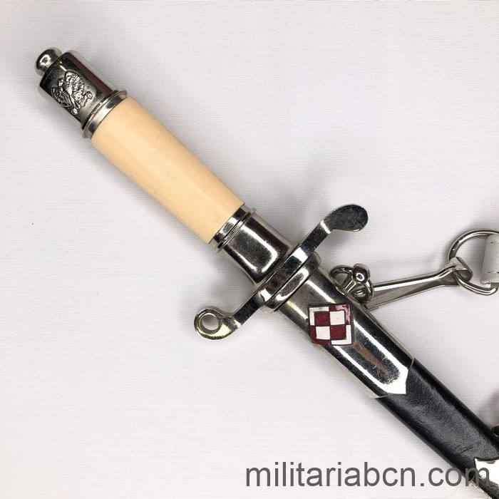 República Popular de Polonia. Daga Modelo 1954 de Oficial del Ejército del Aire.