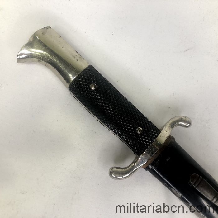 Alemania III Reich. Daga de Bomberos. Modelo largo. Fabricada por Georg Rieder