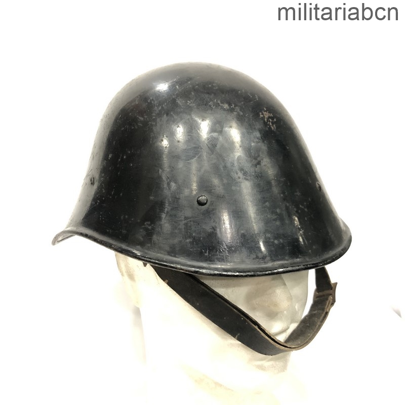 Países Bajos. Casco holandés de la Policía. Segunda Guerra Mundial. Modelo 34