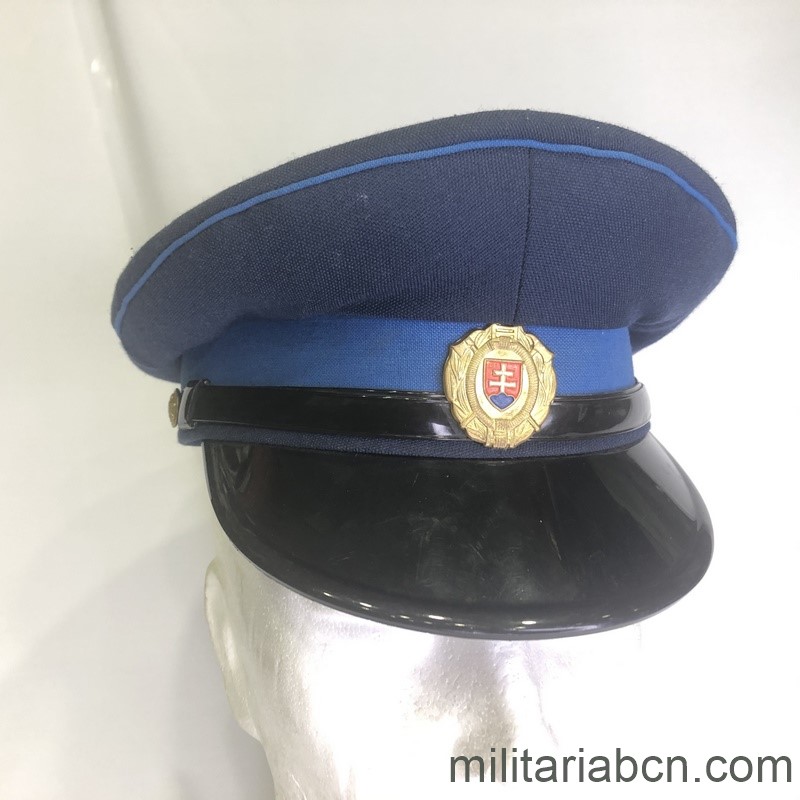Eslovaquia. Gorra de bomberos. Talla 55.