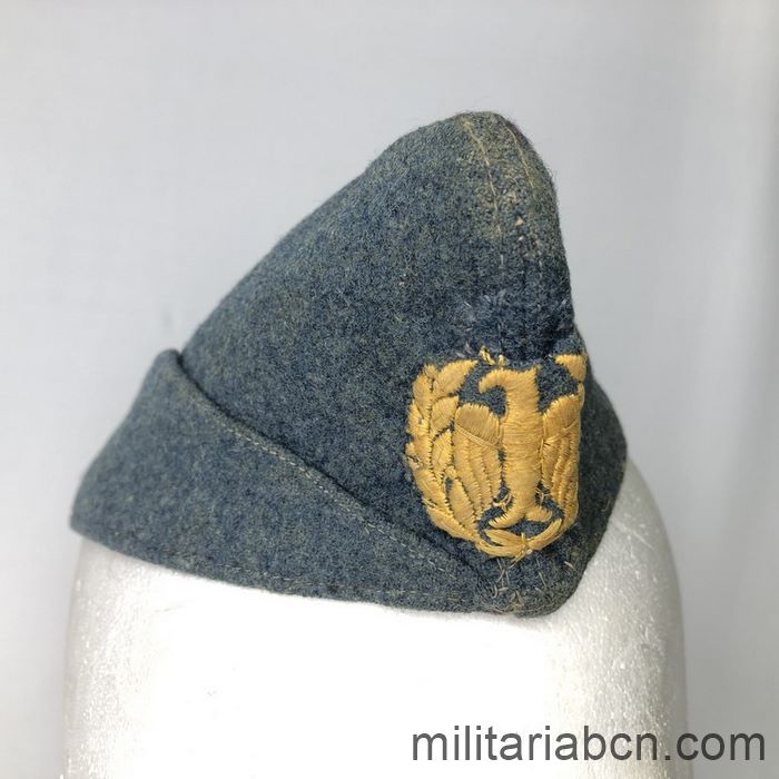 Italia. Gorra cuartelera de la RSI República Social Italiana