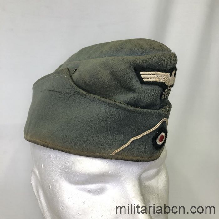 Gorra cuartelera de Infantería de la Wehrmacht de tropa. Modelo 1938