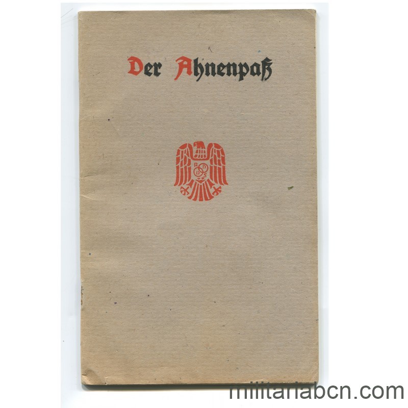 Ahnenpass Ausgabe 63
