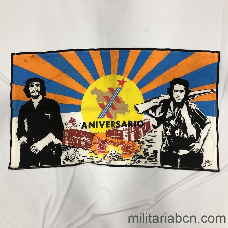 Cuba. Bandera XXX Aniversario de la Batalla de Santa Clara