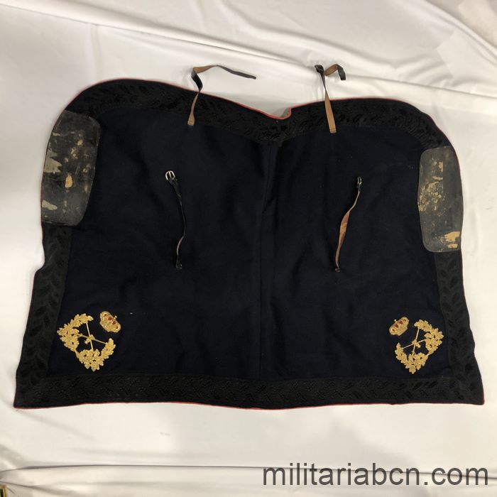 España. Manta de la silla de montar de General. Época Alfonso XIII