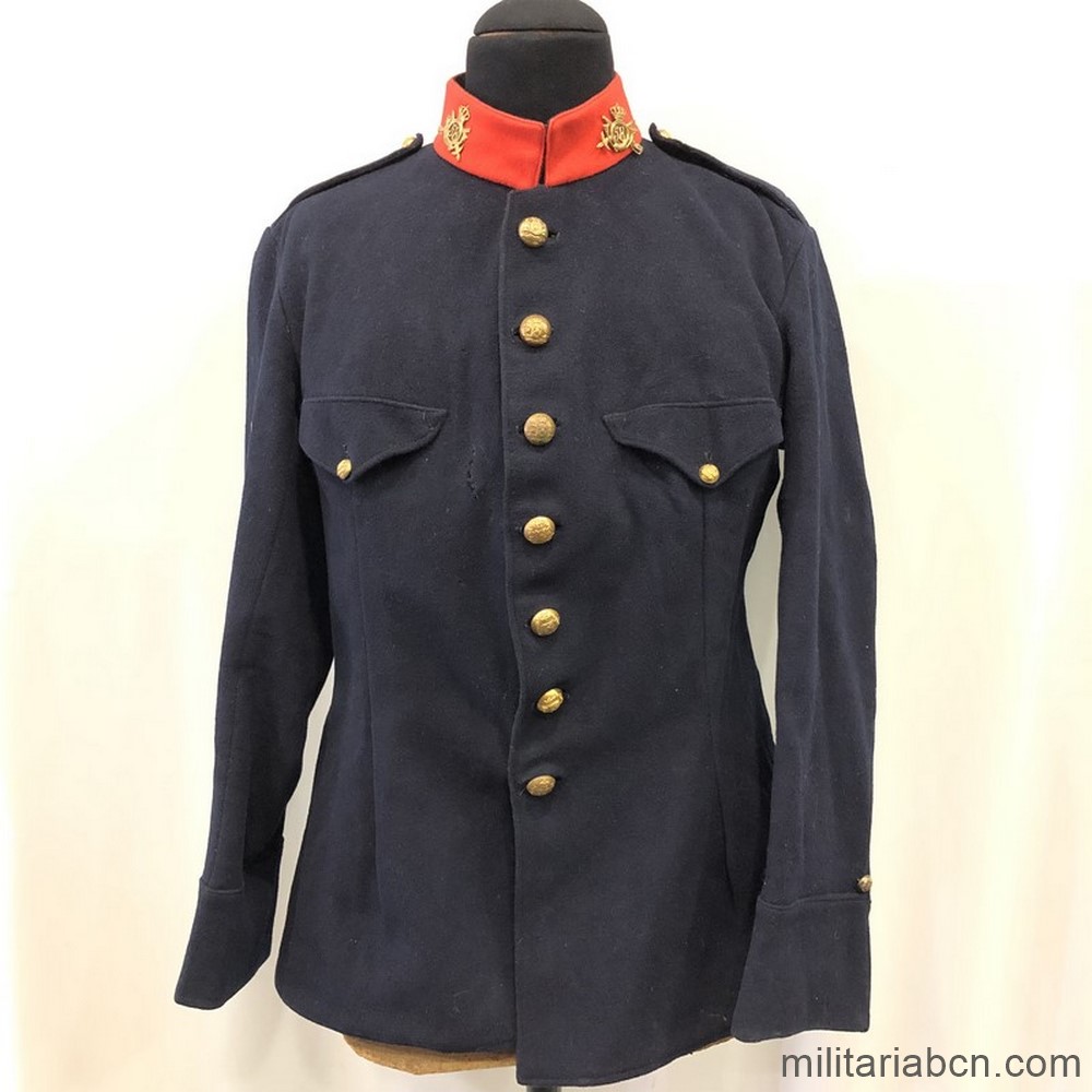 Guerrera de Paseo para Diario de Tropa del Regimiento de Infantería Alcántara nº 58. Modelo 1926