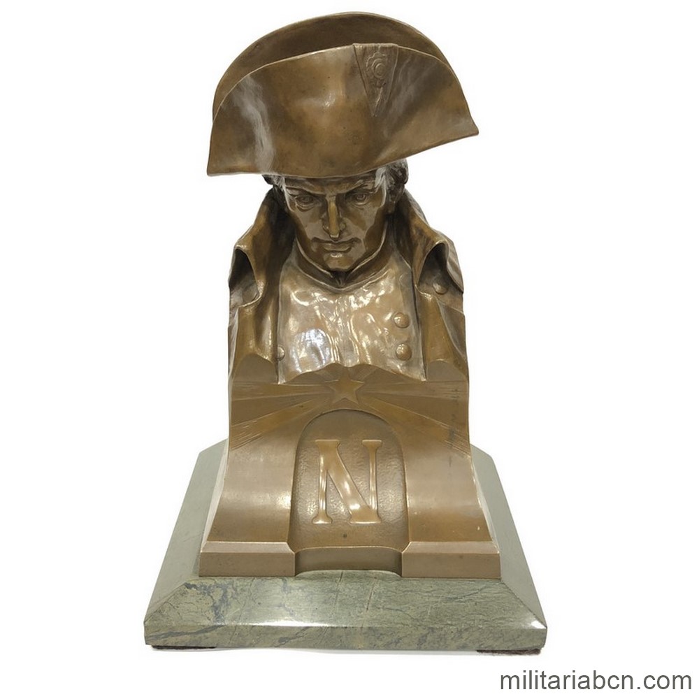 Busto en bronce de Napoleón Bonaparte