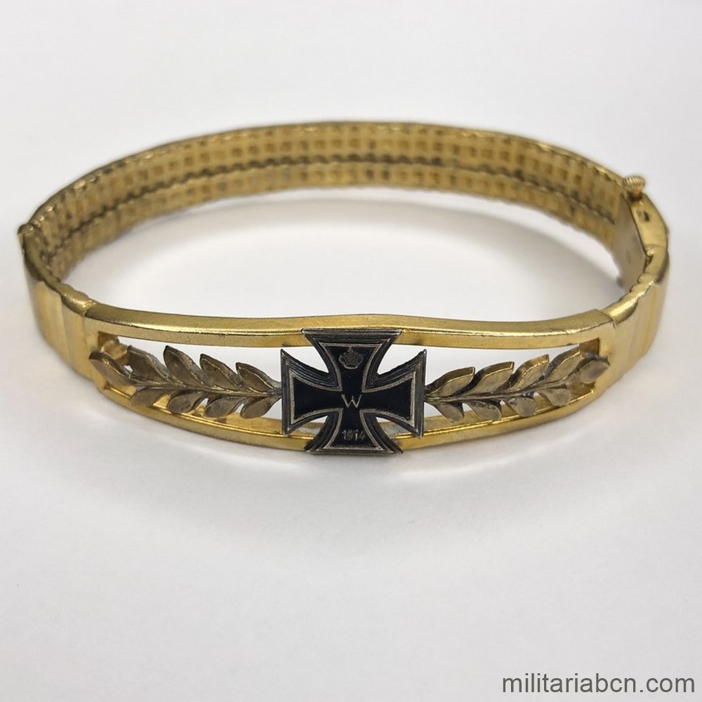 Brazalete patriótico alemán de la Primera Guerra Mundial