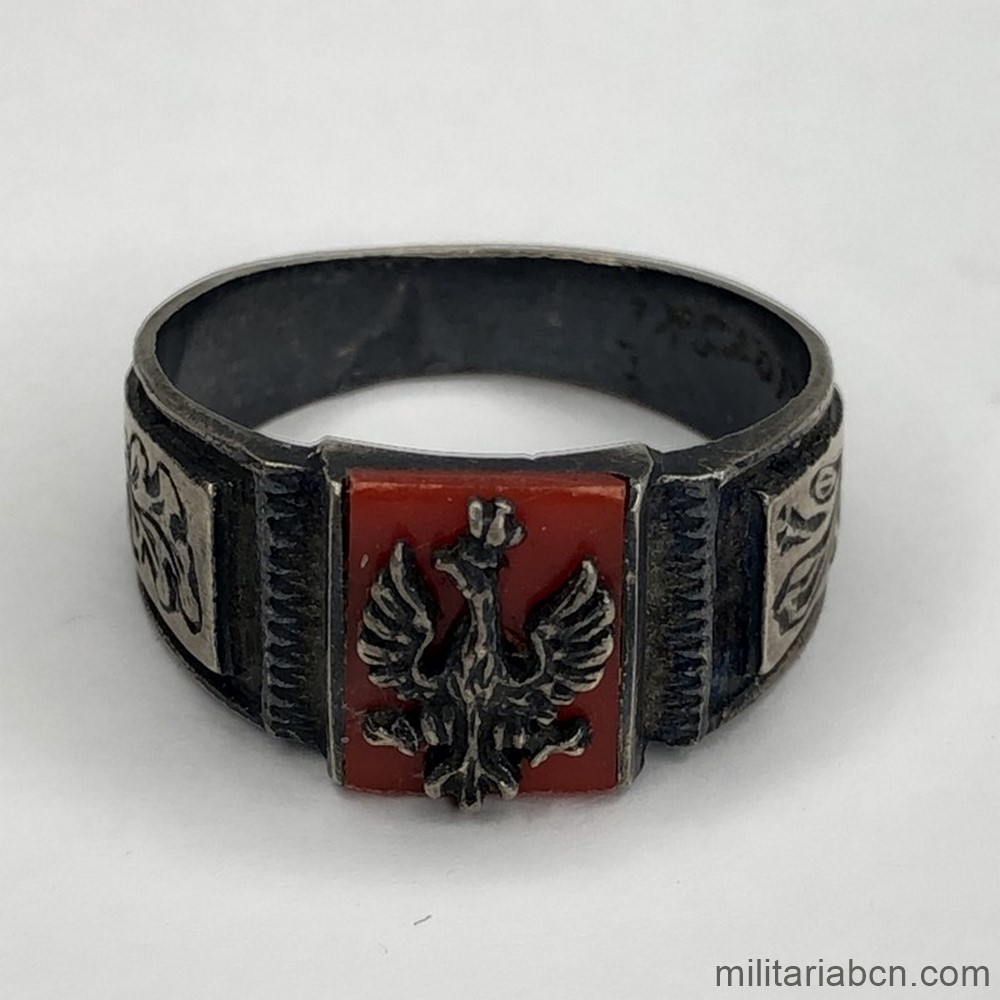 Polonia. Anillo patriótico polaco