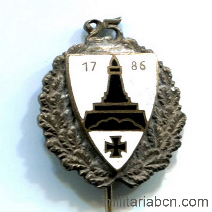 Alemania. República de Weimar. Insignia por 25 Años en el Kyffhäuserbund. 1920-1933