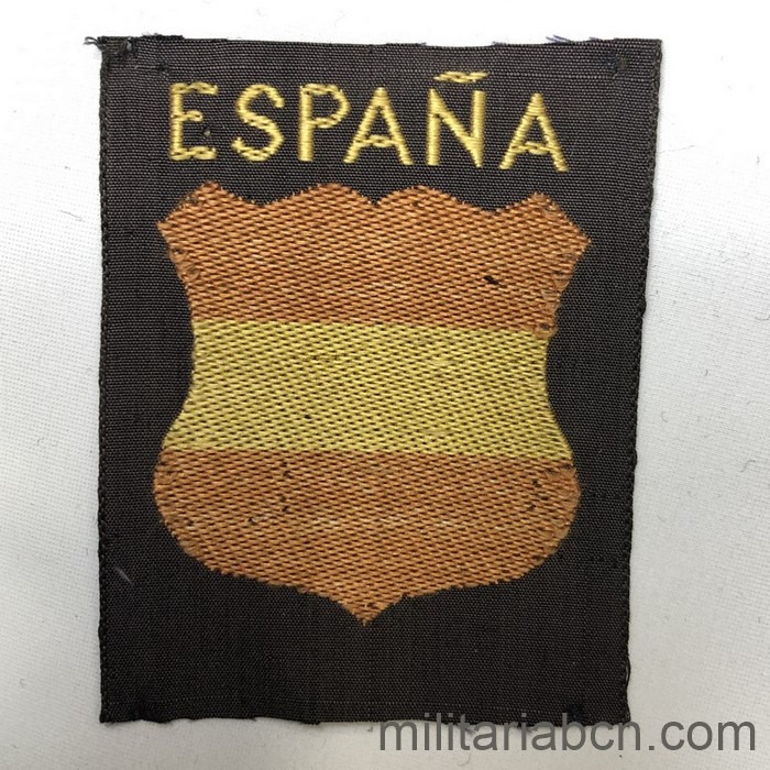 Parche de la División Azul. Fabricación española. Primera variante para veteranos