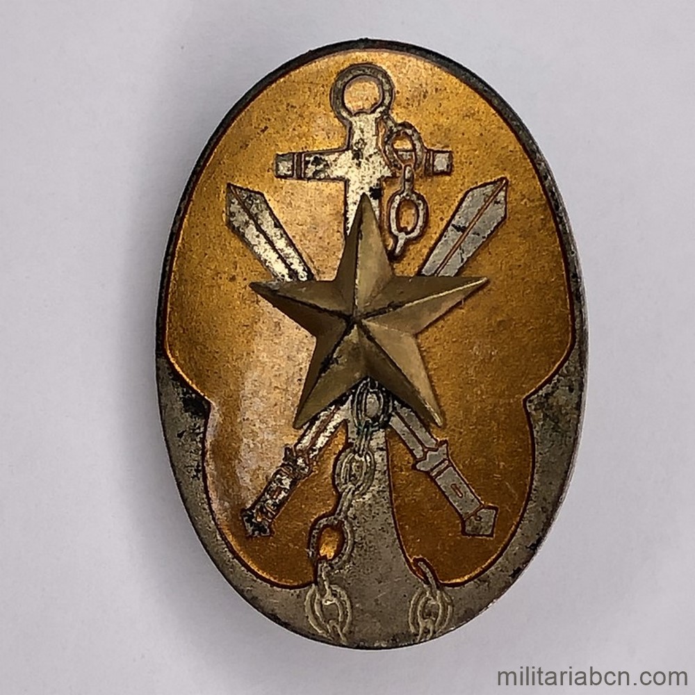 Japón. Insignia amarilla de Oficial de la Asociación Imperial de Militares Reservistas. 