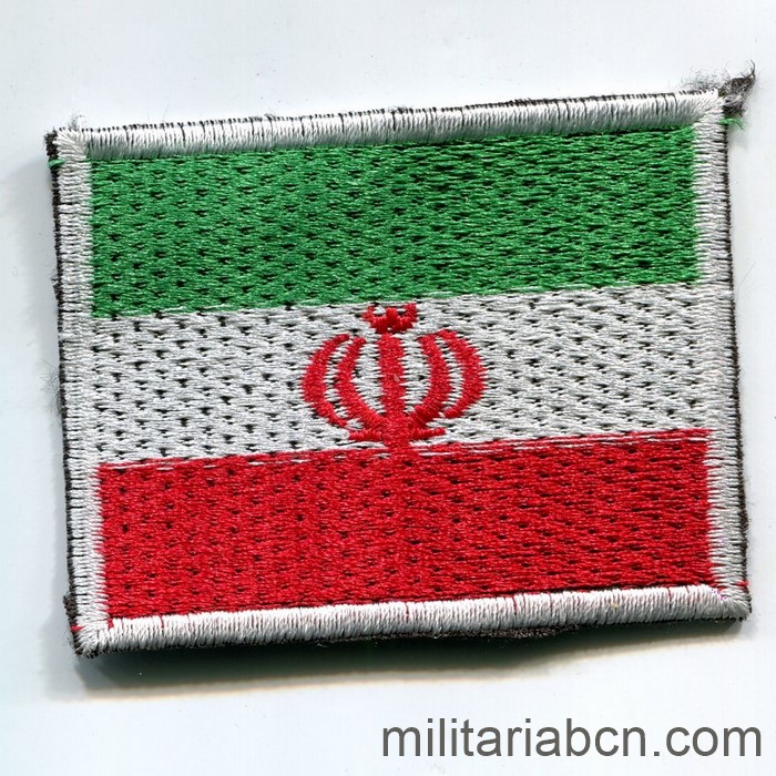 República Islámica de Irán. Parche con la bandera nacional del Ejército. Artesh