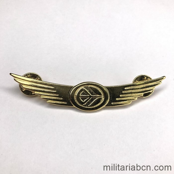 Argelia. Alas de piloto de la Compañía de Aviación Air Algeria