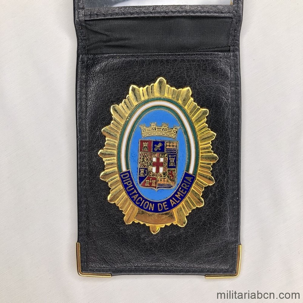 Placa de Policía de la Diputación de Almería