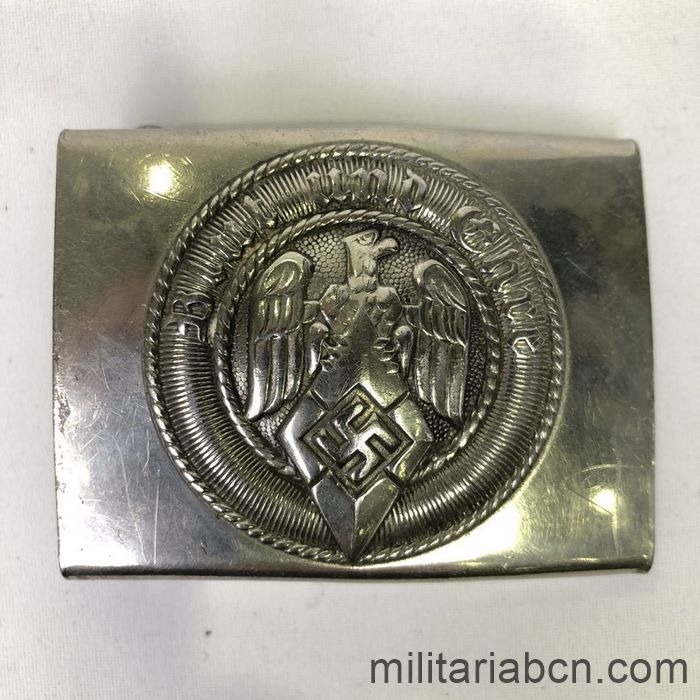 Alemania III Reich. Hebilla de las Hitlerjugend en acero