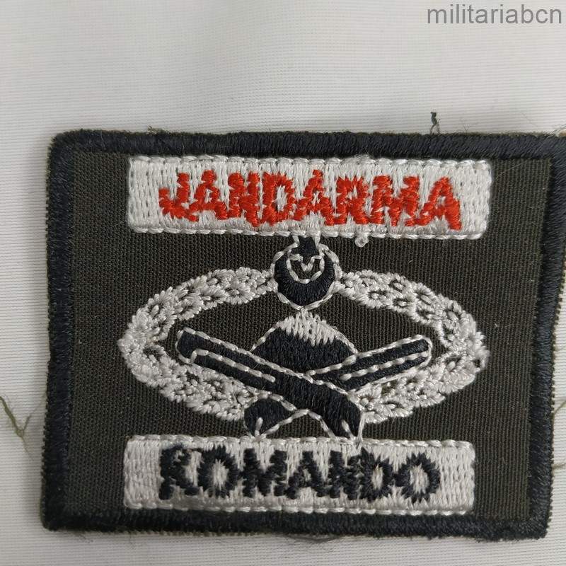 Turquía. Parche de las Fuerzas Especiales de la Policía turca. Jandarma Komando Modelo 3