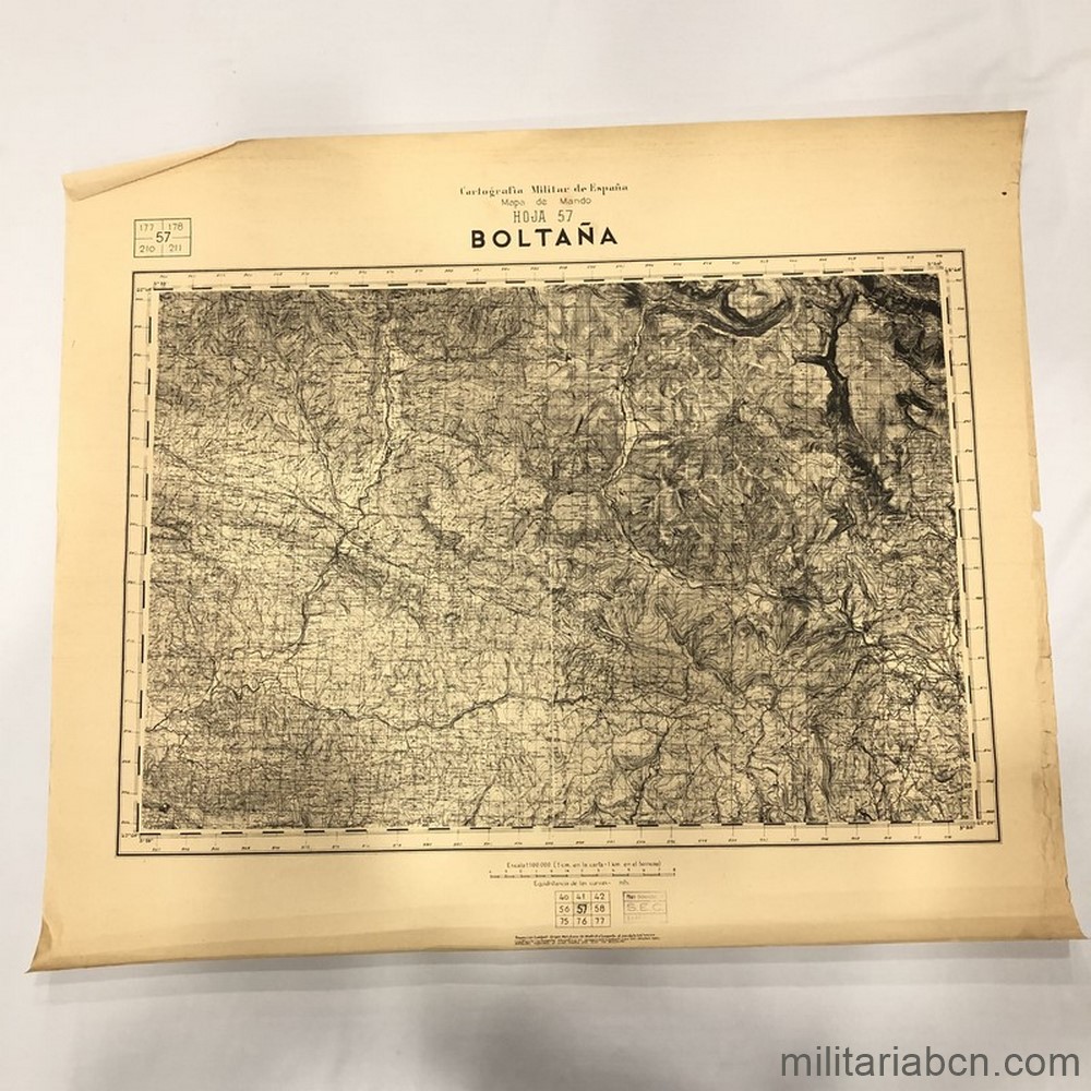 Mapa de Mando de Boltañá