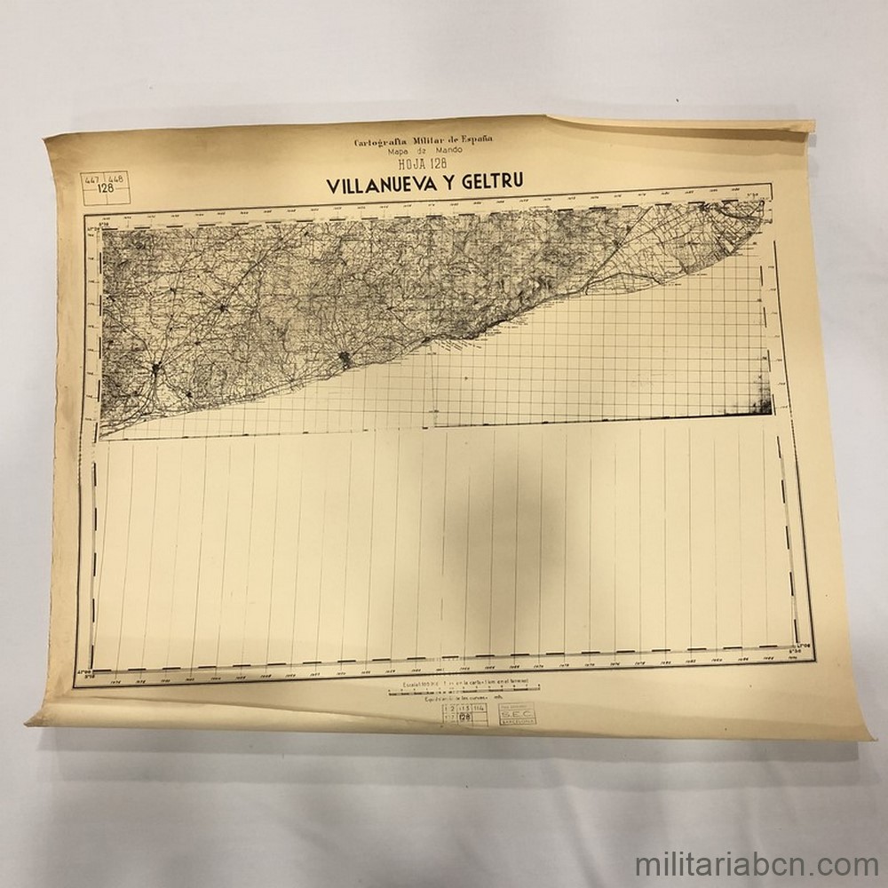 Mapa de Mando de Vilanueva y Geltrú