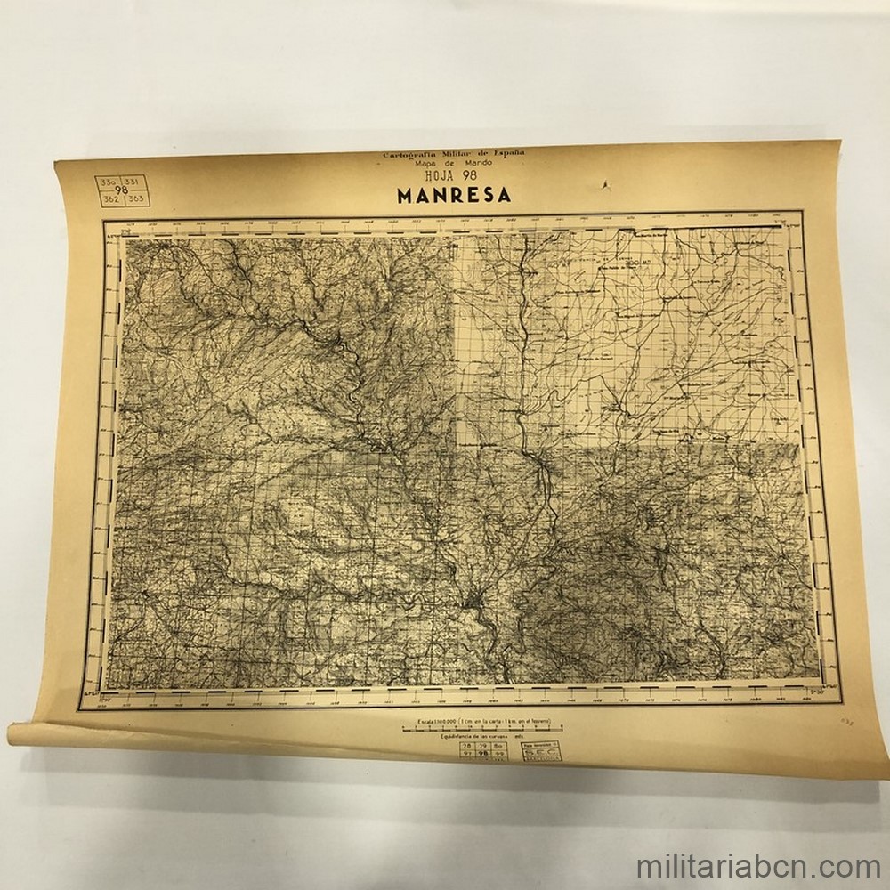 Mapa de Mando de Manresa