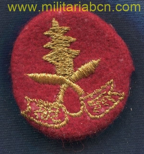 Nepal. Insignia de tela del Ejército Nepalí