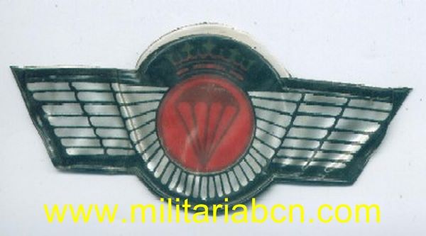 ESPAÑA. Rokiski o Insignia de Paracaidista . Uniforme de paseo. Época de Franco. 3
