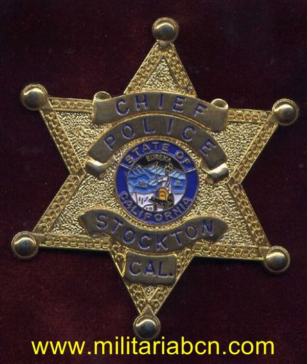 Chief Police. Stockton