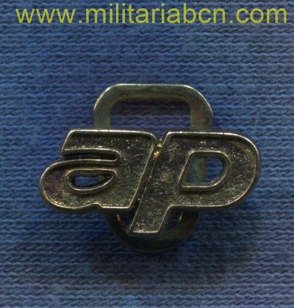 Insignia de solapa. Años 70-80. Alianza Popular.