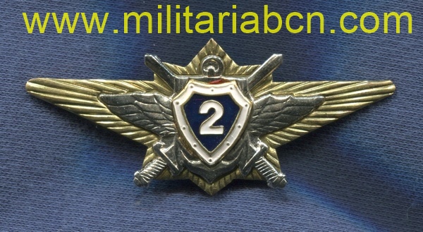 Transnistria. Pridnestrovian Moldavian Republic. Insignia de Oficial de 2ª Clase.
