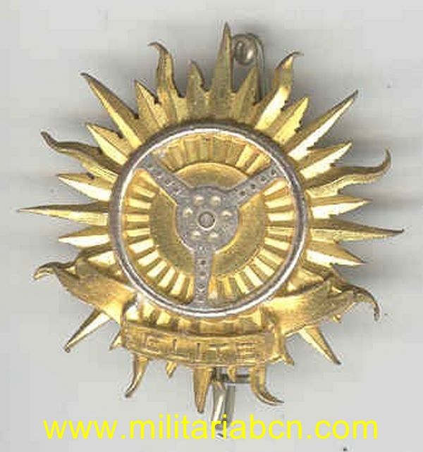Insignia. 1° REC. 1° RÉGIMENT ÉTRANGER DE CAVALERIE CONDUCTEUR D'ÉLITE. Bertrand.