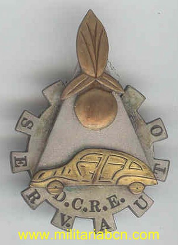 Insignia. SERVICE AUTO DU D.C.R.E. DESTREE BRY 94. Legion.