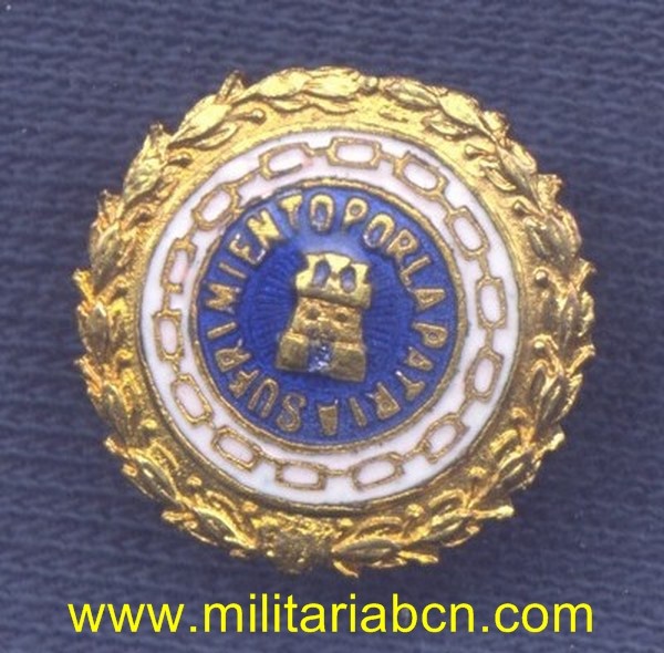 España. Miniatura. Medalla de Sufrimientos por la Patria