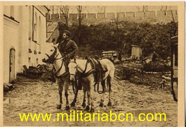 Postal de la División Azul. DA003. Sin circular