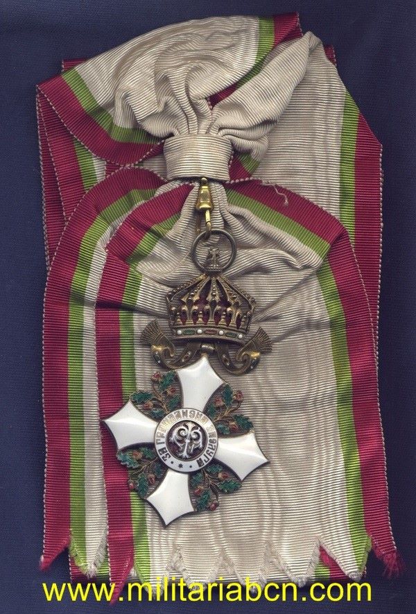 Bulgaria. Orden al Mérito Civil. Banda de la Gran Cruz. 2º Modelo.