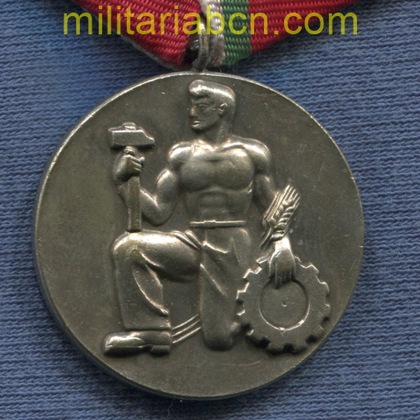 Bulgaria. Orden Popular del Trabajo. 2ª Clase.