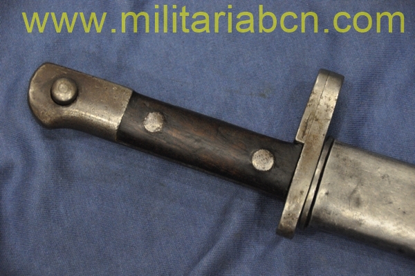 Turquía.  Bayoneta Modelo 1935 modificada de fabricación turca.