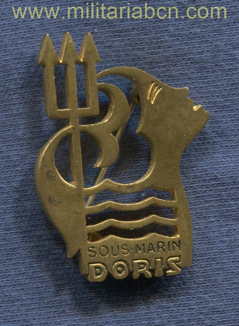 Insignia Marine SOUS MARIN DORIS. Drago Paris.