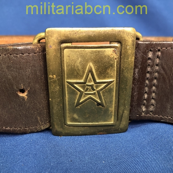 República Popular de China.  Cinturón de Oficial del Ejército.