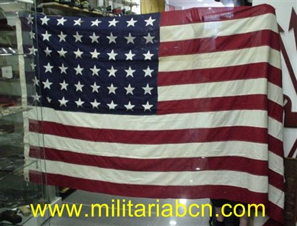 Bandera. Estados Unidos. 48 estrellas