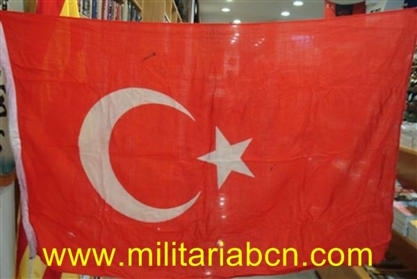 Turquía. Bandera 76 x 120 cm.