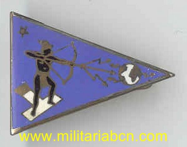Insignia regimental. Aviación. Esc de Guerre Electronique 30/813 FRIBOURG